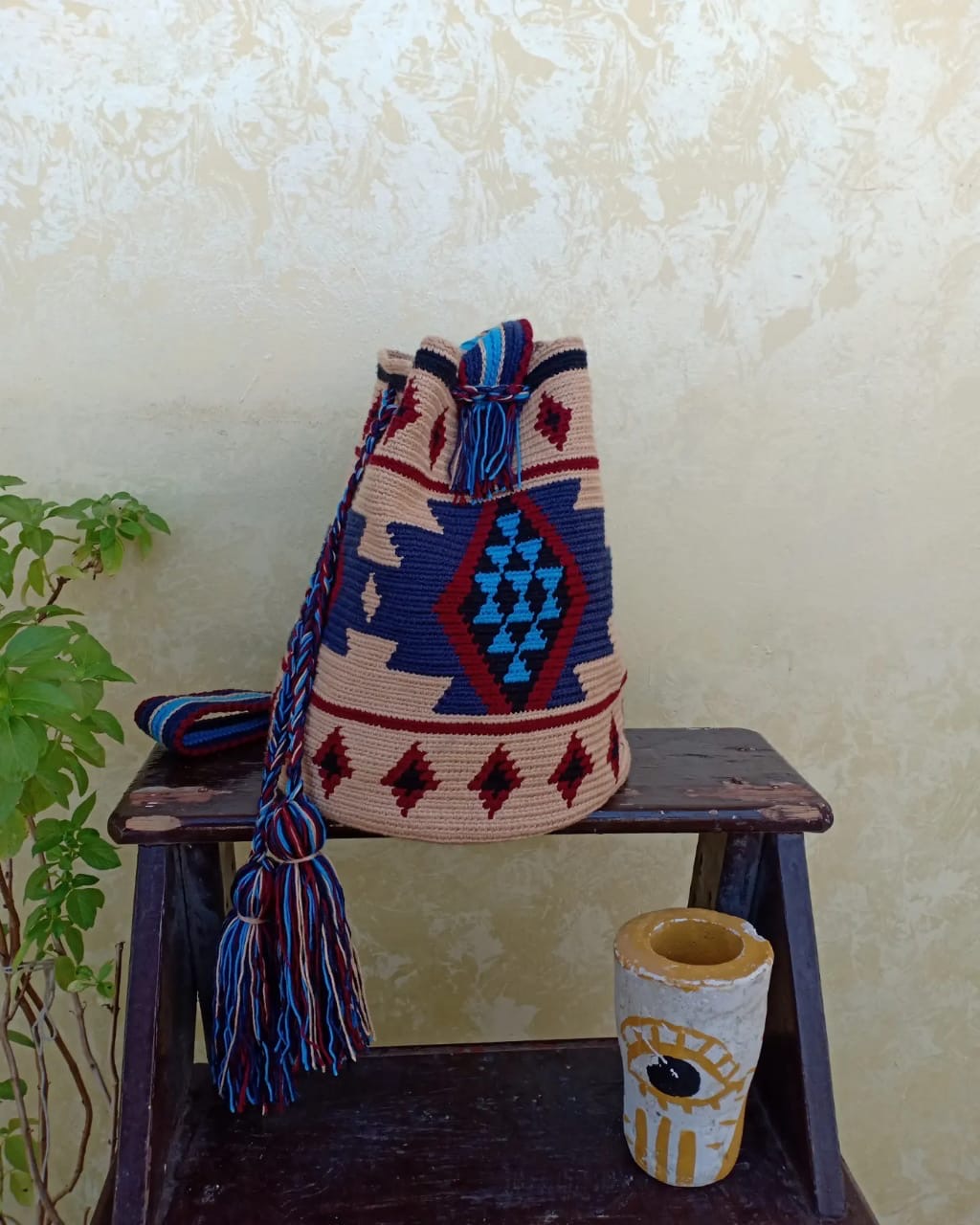 Tapestry Crossbody Bag