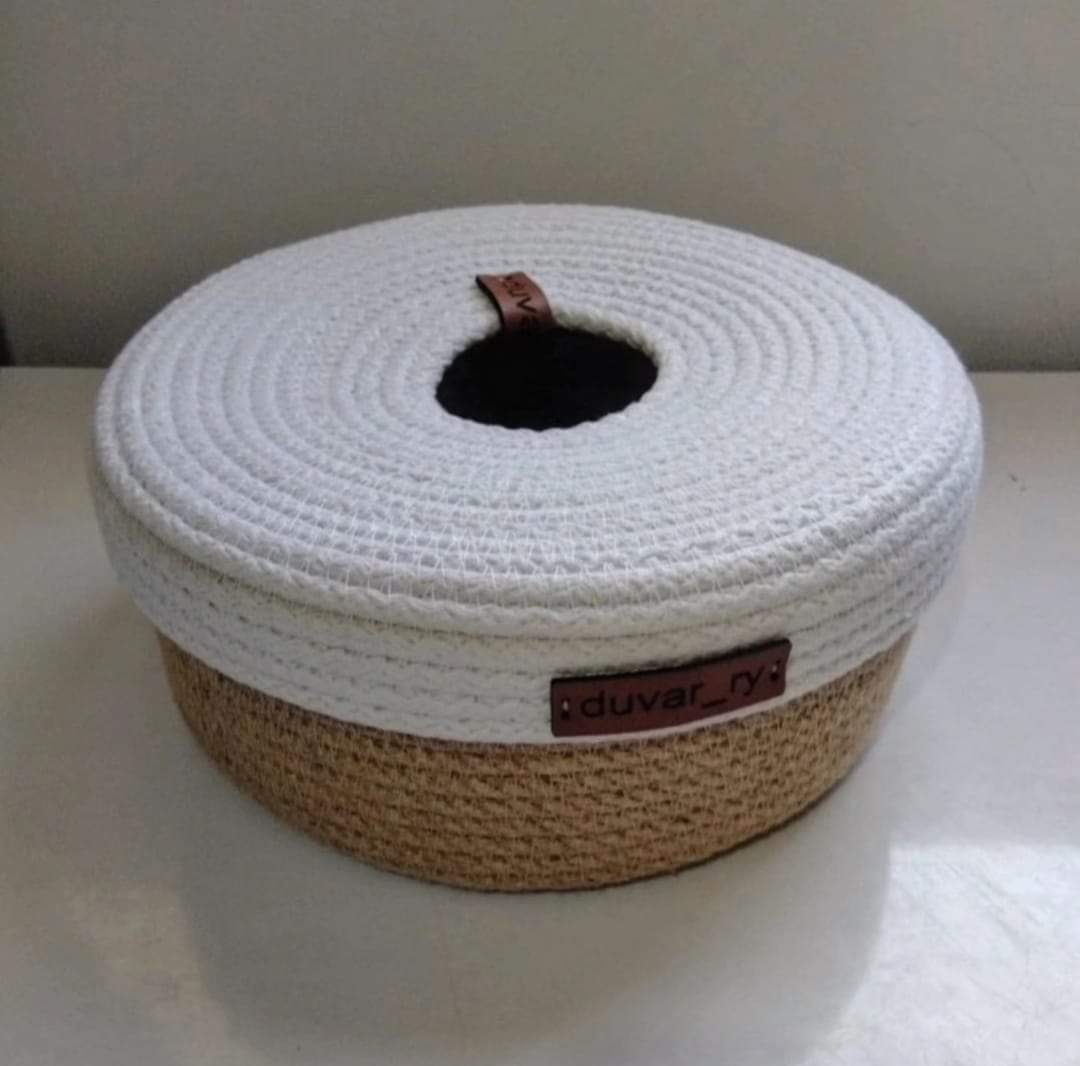 Oval Tissue Box