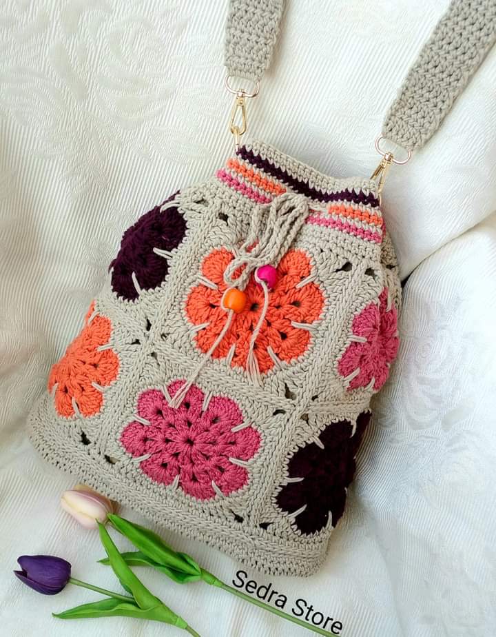 Macrame Cotton Bag