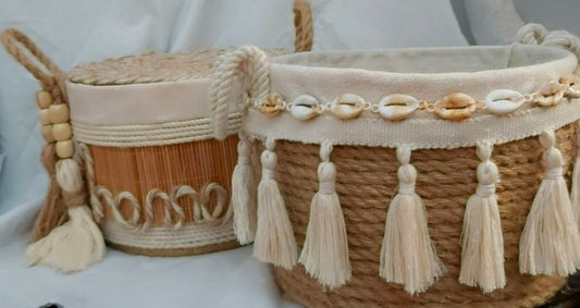 Handmade Jute Basket
