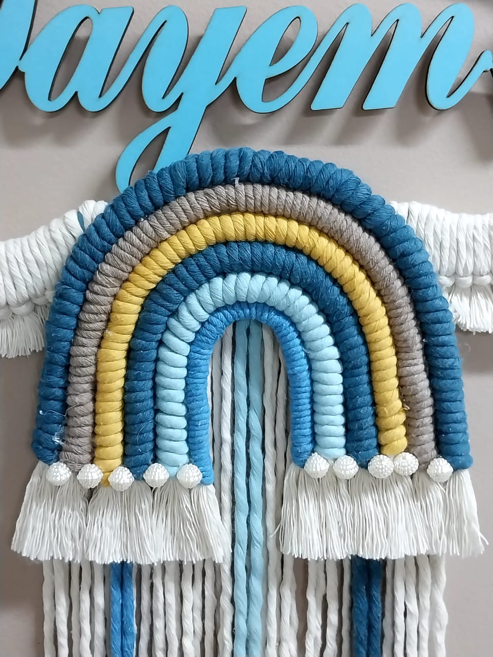 Kids Room Macrame Wall Hanging