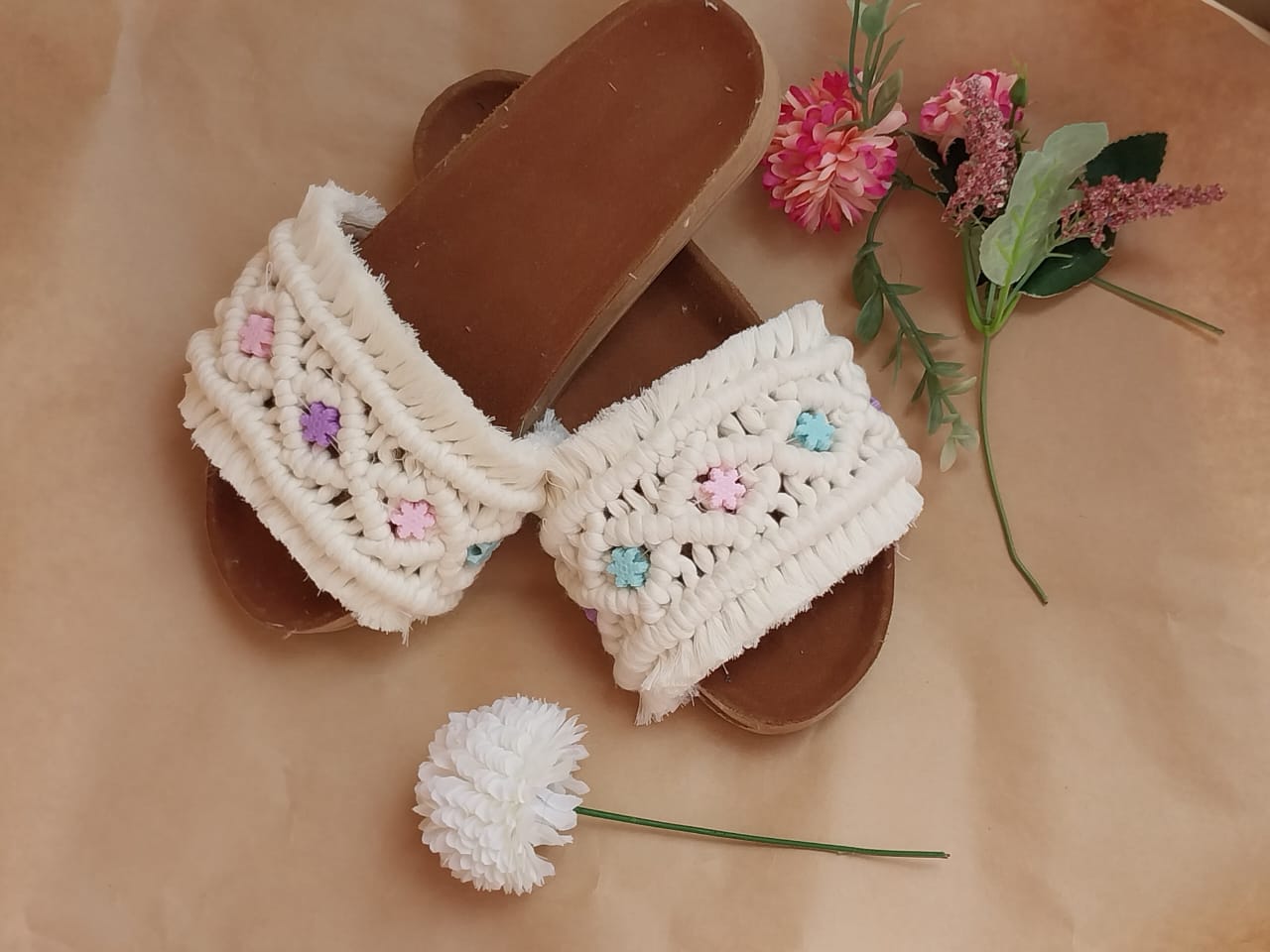 Handicraft Macrame Slipper