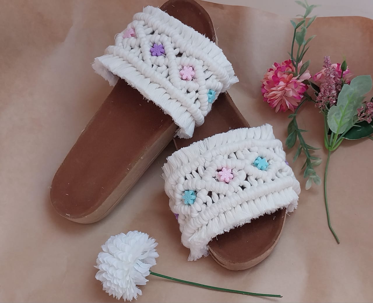 Handicraft Macrame Slipper