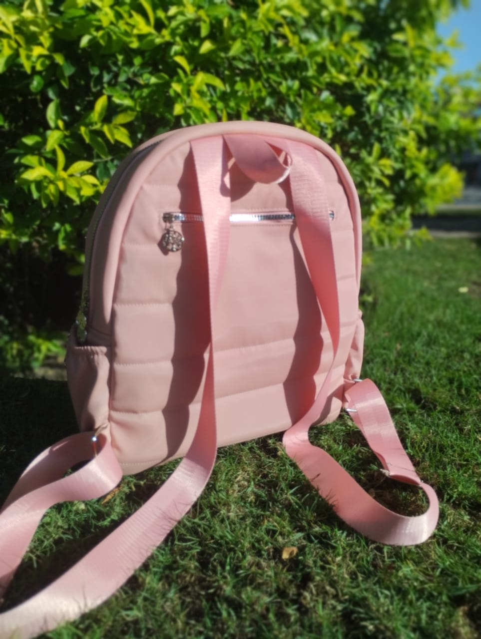 Cute Pink Handmade Backpack
