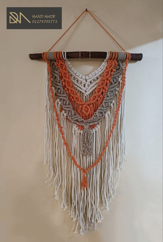 Long Macrame Wall Hanging