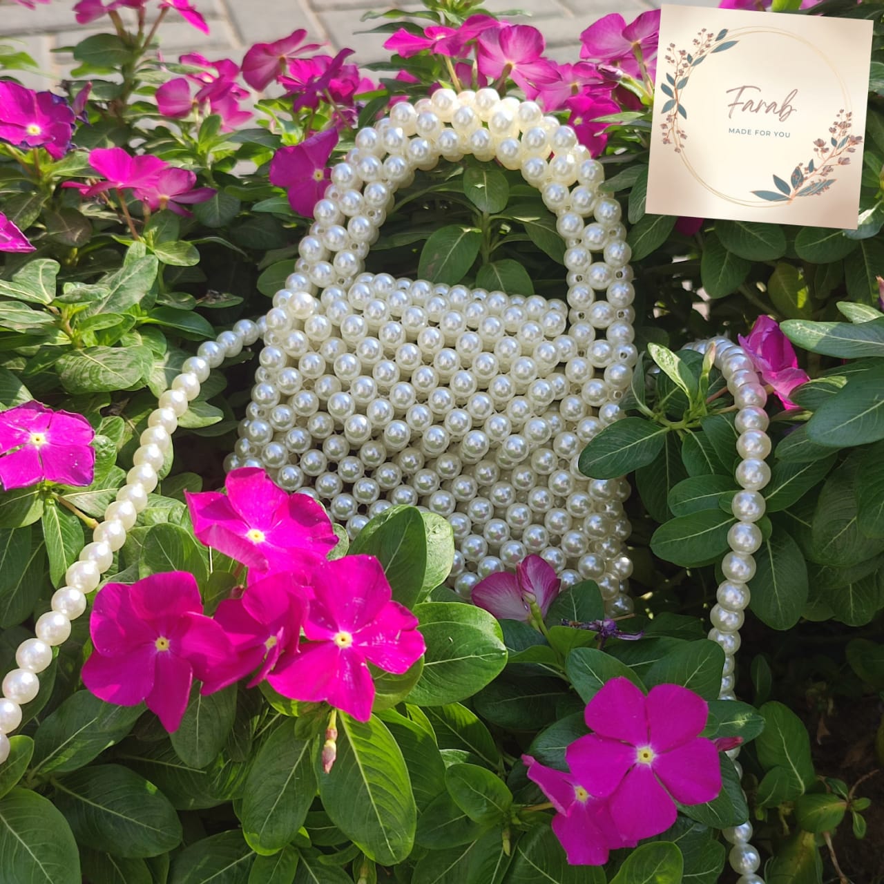 Pearls Handbag