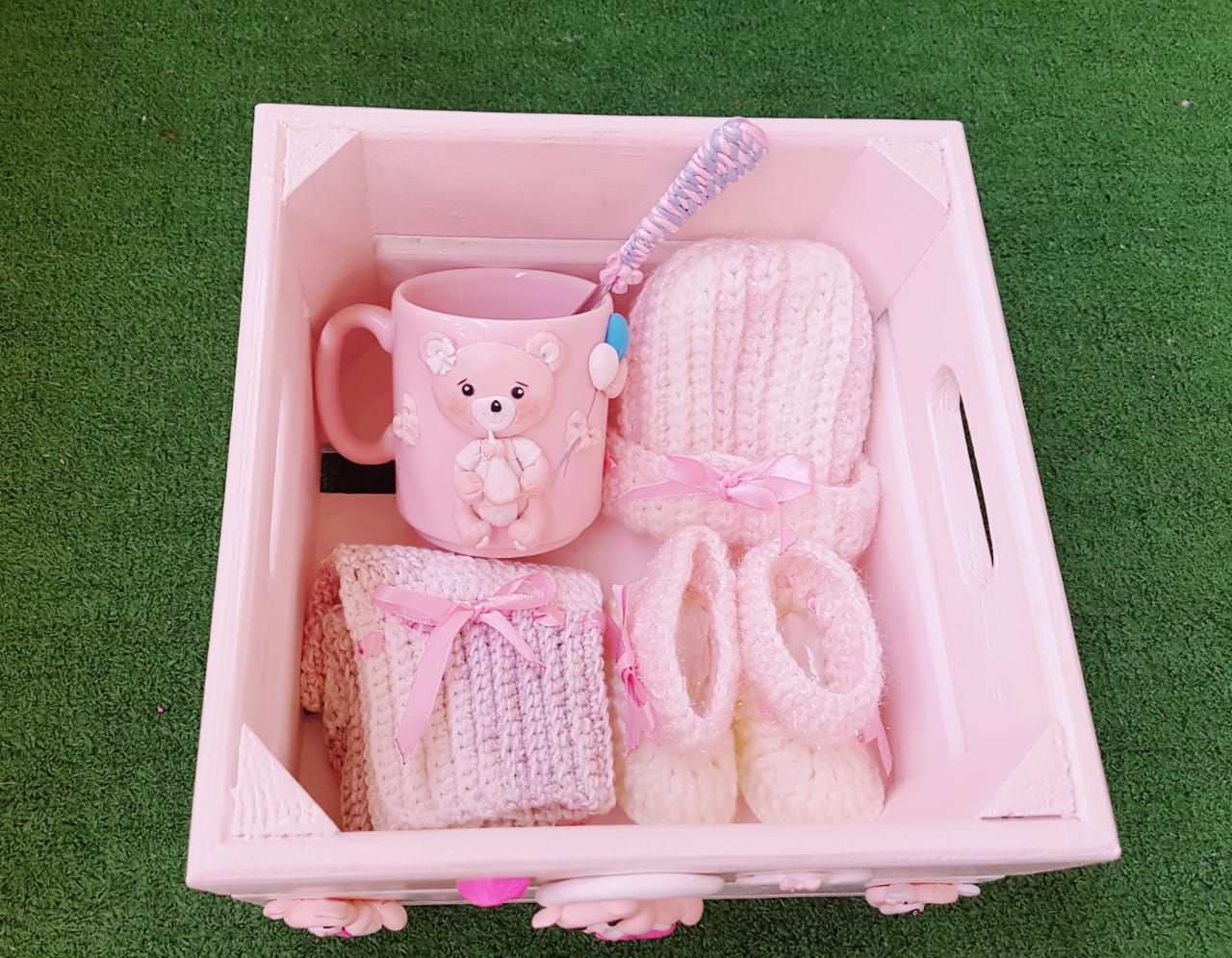 Baby Girl Pink 'Get Ready For Winter' Box