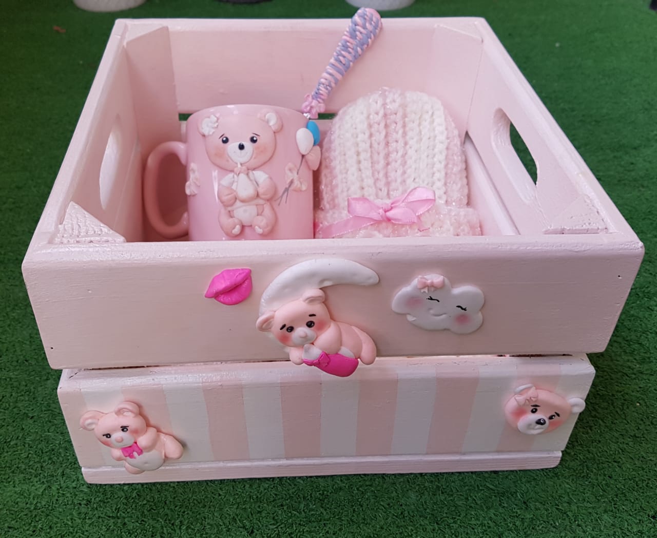 Baby Girl Pink 'Get Ready For Winter' Box
