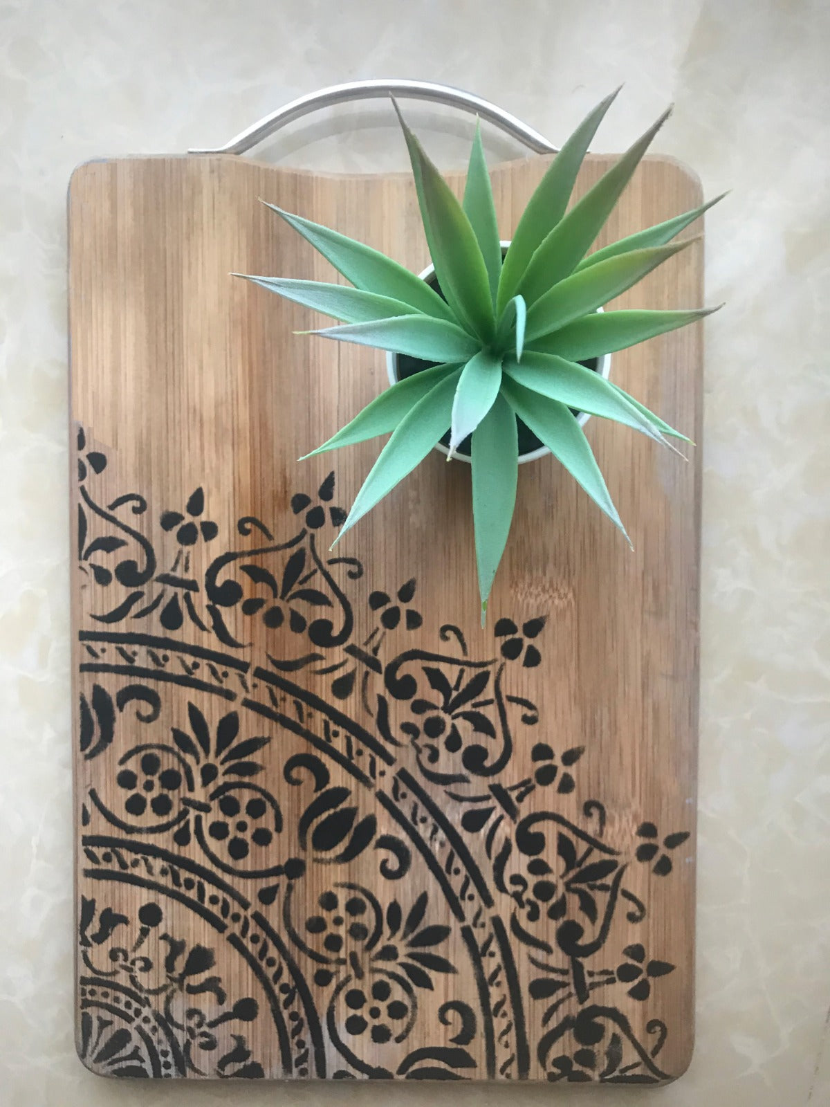 Mandala Wooden Cutting Board