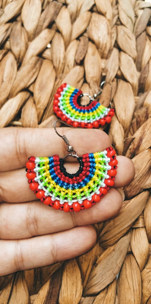 Fan Earrings