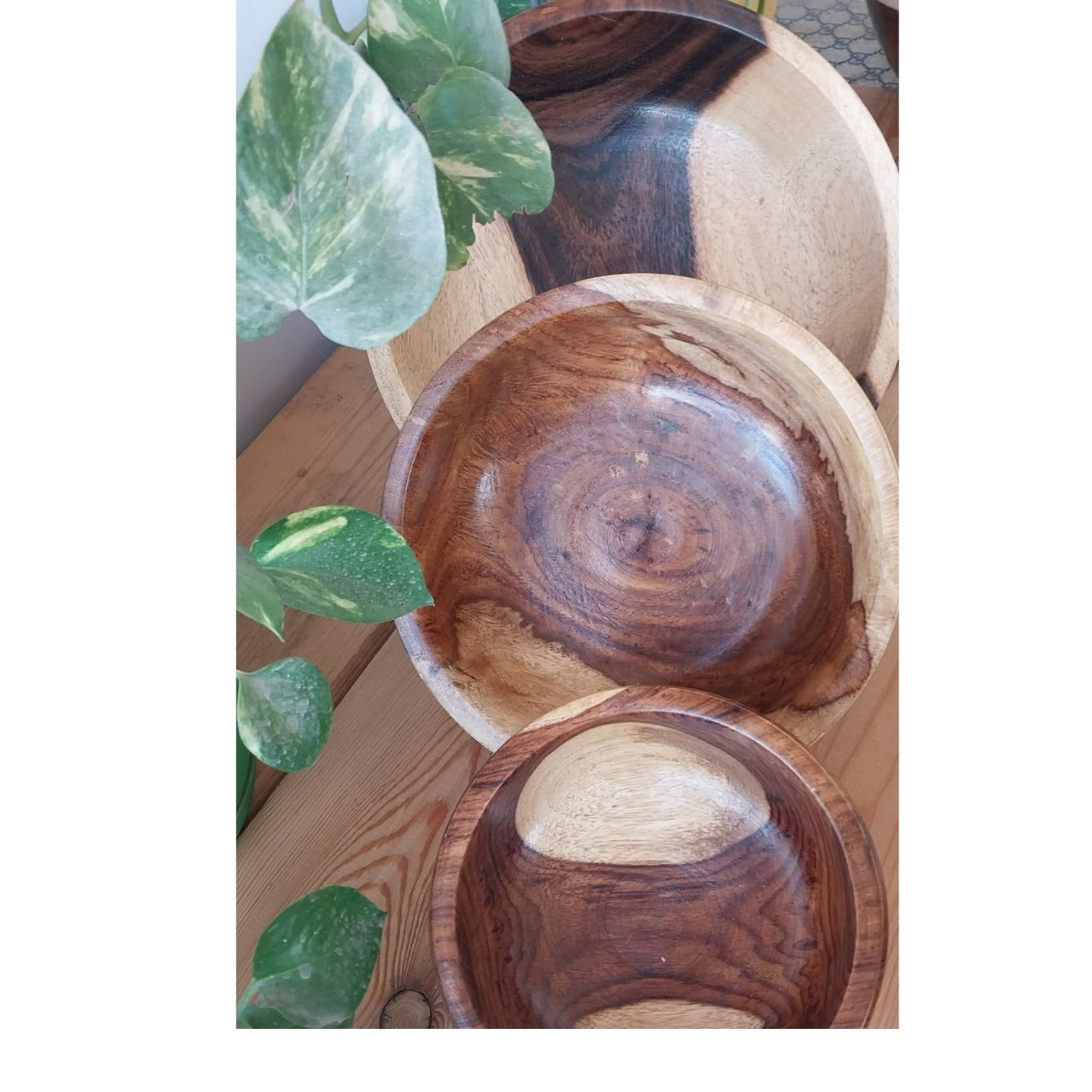 Wooden Plates Full Set