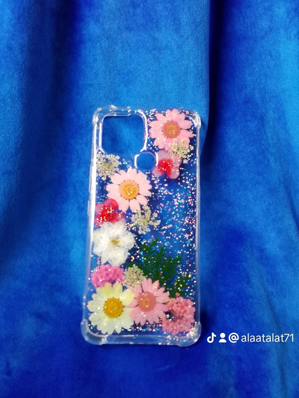 Mobile Case Resin Epoxy With Natural Roses