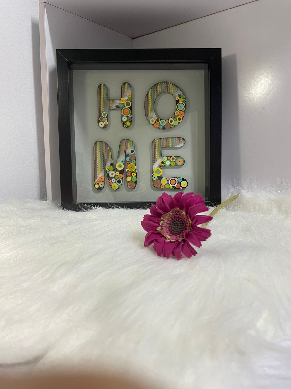 Quilling Paper Frame, Home