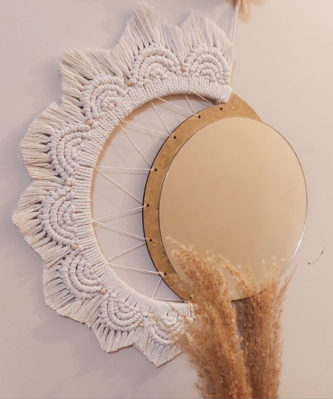 Macrame Mirror