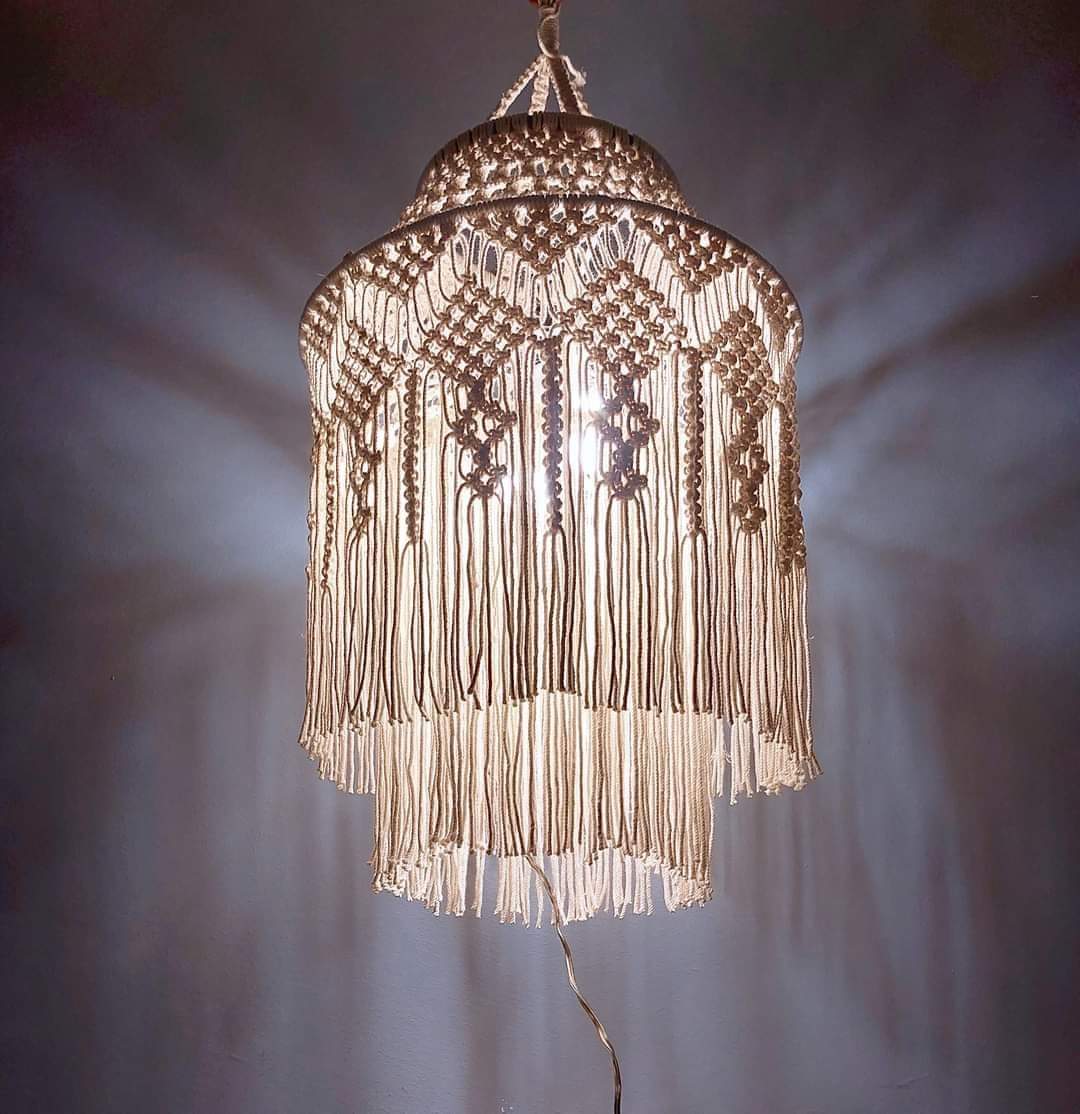 Macrame Chandelier