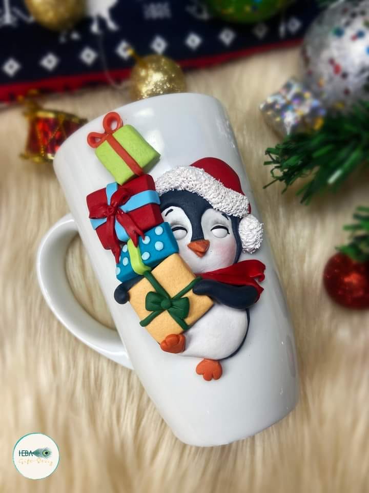 Christmas Penguin Mug