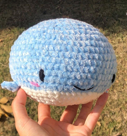 Crocheted Baby Whale